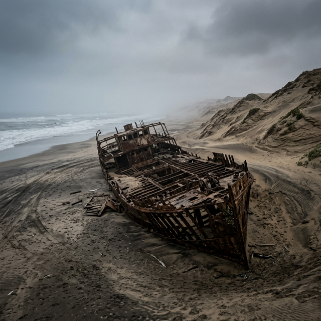 Skeleton Coast Shipwreck